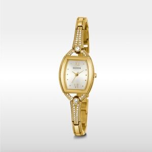 GUESS Ladies Gold Tone Analog Watch